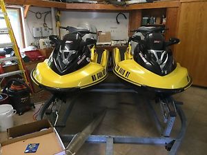 2 each 2004 Sea Doo GTX 4 Tec Supercharged with trailer less than 60 hrs