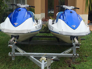 2007 Yamaha VX 110 1100 Sport Jet Skis & Double Trailer Waverunner Jet ski