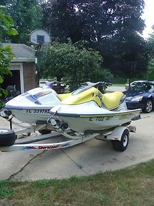 2 JetSki's  97and 96 Yamaha Wave runners