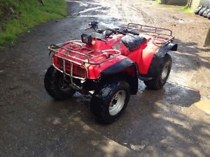 Honda big red quad Bigred farm quad TRX 350 spares or repairs 300 2wd ATV bike