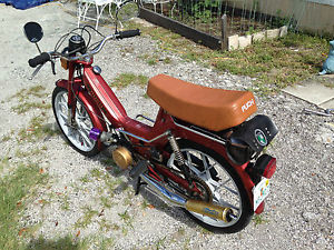 PUCH MAXI 1980 UPGRADES RARE MOPED EXCELLENT CONDITION EASY START CLEAR TITLE
