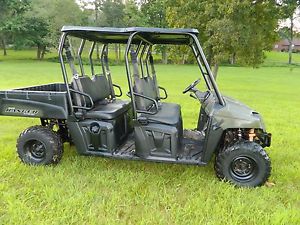 2013 Polaris Ranger 500 Crew 4x4 NO RESERVE!!! Dump bed Side by Side UTV