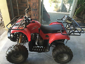 Quad Bike as new. Starter motor wires partly pulled out - minor job & cost