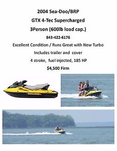 Sea-Doo GTX 4 TEC SUPERCHARGED
