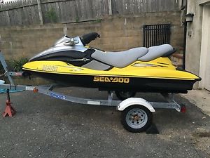 2002 Seadoo GTX jet ski 3 seater