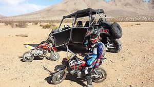 2012 POLARIS RZR XP4-LIMITED EDITON WITH POWER STEERING AND WALKER EVANS ADJUSTA