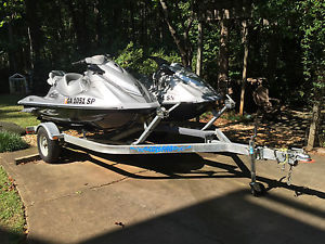 2012 matched pair Yamaha VX Cruisers and trailer