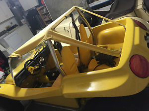 vw buggy yellow new tires fun to drive