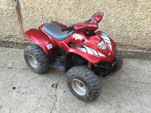 APACHE 10CC QUAD BIKE / ATV CHILDS MINT RUNNER - GREAT QUAD READY TO GO 2 STROKE