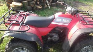 Honda Big Red TRX 4x4 300cc Quadbike,1 family owned from new.
