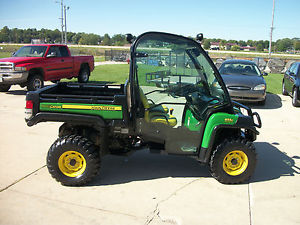 2012 John Deere Gator 855 Diesel, cab, winch, heater, No Reserve!