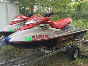 2005 (2) twins Jetske's Sea-Doo RXP supercharge 4-tec