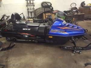 2001 arctic cat bearcat 550 W/T wide track snowmobile extra parts