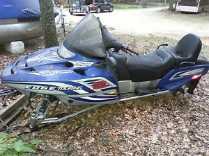 A 2003, 2 -up Polaris Snowmobile for parts