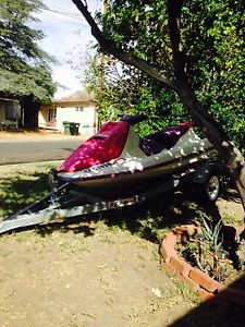 1993 Seadoo GTX and galvanized trailer