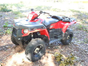 2012  Polaris Sportsman 500HO Red, Very nice, priced to sell