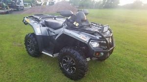 can-am outlander 800 xtp 2012 61 plate Road Legal Quad
