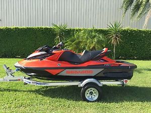 2016 Seadoo RXT X 300 Supercharged 2 Hours Warranty Trailer Cover PWC