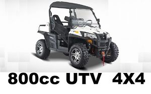 HISUN Strike PQV-800 4x4 Utv off road vehicle, 800cc RED RRP 13,999 No reserve