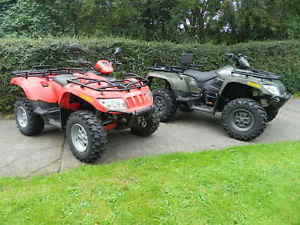ARCTIC CAT 700 Diesels,  Road legal 4x4