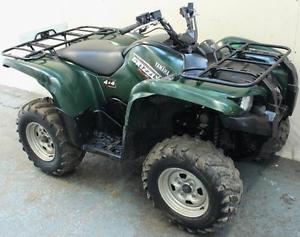 SUPERB 2009 YAMAHA GRIZZLY 700CC ROAD REGISTERED QUAD BIKE POWER STEERING NO VAT