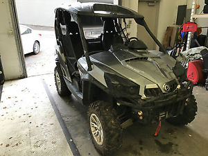 2012 Can AM Commander 1000XT Rolled Over Repairable No Reserve