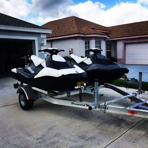 2 x Seadoo Sparks w/ Trailer & Extras
