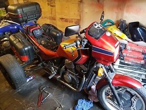 1985 HONDA VT500EF ORANGE TRIKE SOFT TAIL FULLY REGISTERED PROJECT