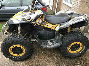 CAN AM RENEGADE 800XXC (QUAD BIKE) BLACK/ YELLOW ROAD LEGAL