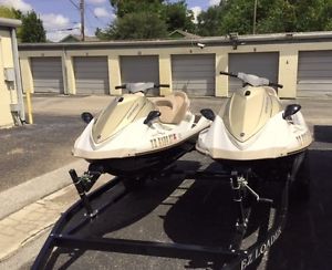 Two Yamaha VX Cruiser WaverRunners; Both Have  10 Hours and Indoor Kept