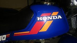 RARE BLUE HONDA ATC 110 1984