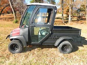2011 Club Car XRT 1550SED 4x4 Full Cab Kubota Diesel UTV Dump bed Sideby side