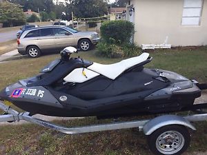 2014 seadoo spark 2up High Output Jet ski with trailer