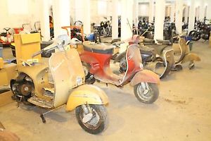 Full Dealer Vespa Collection! 5 Vespa Scooters and a Ton of parts some new NOS!