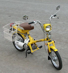 1978 Honda Express NC-50 Yellow ORIGINAL NOS FRESH ONLY 39 MILES!  Moped Scooter