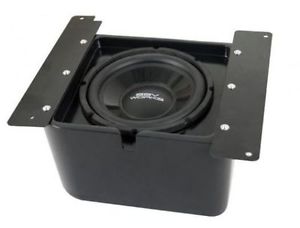 SSV Works Under Seat 10" Subwoofer and Box Polaris Ranger XP 900 / RG3-USSB10