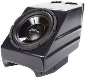 SSV Works 10" Subwoofer w/Custom Box `08-12 Kawasaki KRF 750 Teryx / WP-TXS10