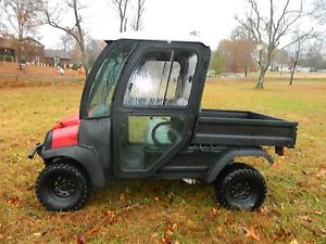 2012 Club Car XRT 1550D 4x4 Full Cab WITH HEAT Kubota Diesel UTV Dump bed