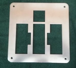 Pulling Tractor IH 660 Series Headlight Cover Billet Aluminum