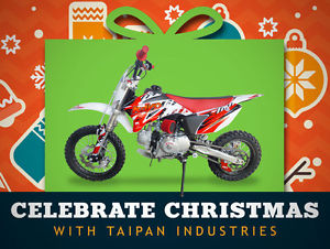 110cc TTR Motorbike | Dirt Bike | Hydraulic Forks | Semi-auto | Taipan Motors