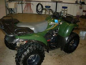 atv kawesaki praire 400 1100 miles very nice