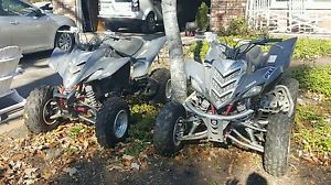 two 2007 Yamaha Raptor 700 and 650 for sale