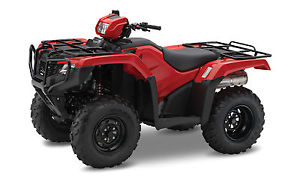 BRAND NEW! 2016 HONDA TRX500FM1 FOREMAN MANUAL SHIFT