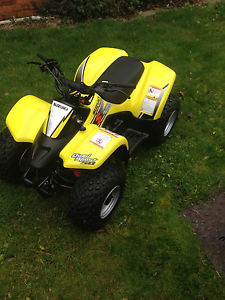 suzuki lta50  quadbike ,black / yellow ,uk spec ,lt50 ,quad ,near brandnew quad