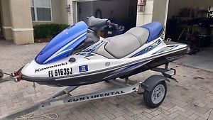 Great low hours (44) 2012 Kawasaki stx15f, with trailer and more!