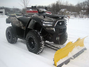 NEW 2015 KYMCO MXU 700 4X4 EPS CAMO WINCH PLOW EXTRAS $11000 RETAIL