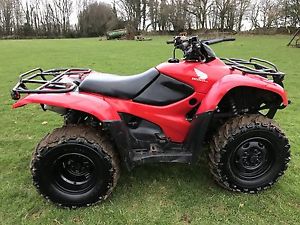 Honda trx420 4x4 atv quad bike off road 2009 low mileage