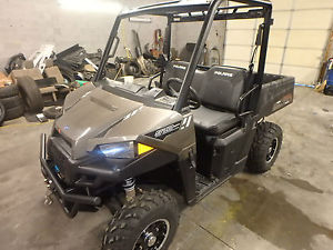 2015 Polaris Ranger 570 4x4, salvage, non wrecked, only 566 miles