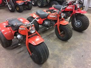 Three Bikes. 1972 US 90, 1974 ATC 90, 1975 ATC 90 All Run. No reserve