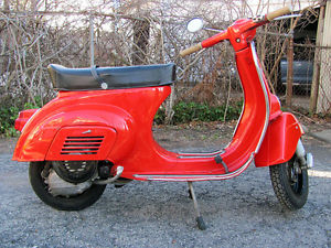 Red 1964 Piaggio Vespa 90 Small Frame